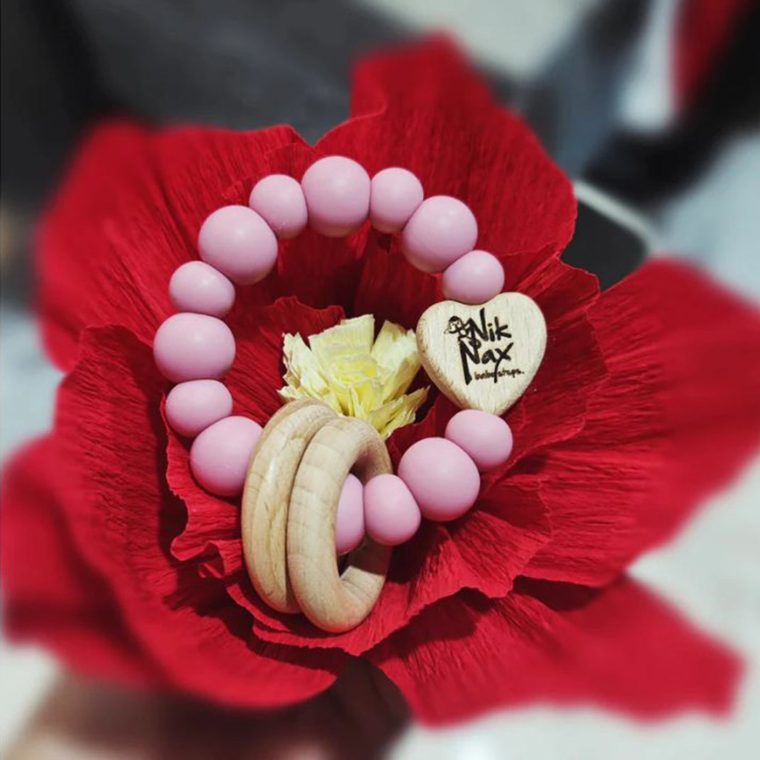 Baby Teether - Milky | Pink