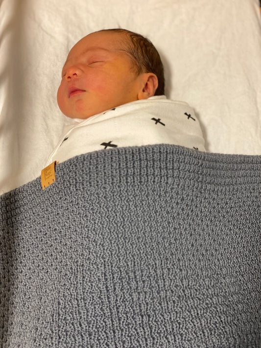 Stroller Merino Blanket | Grey