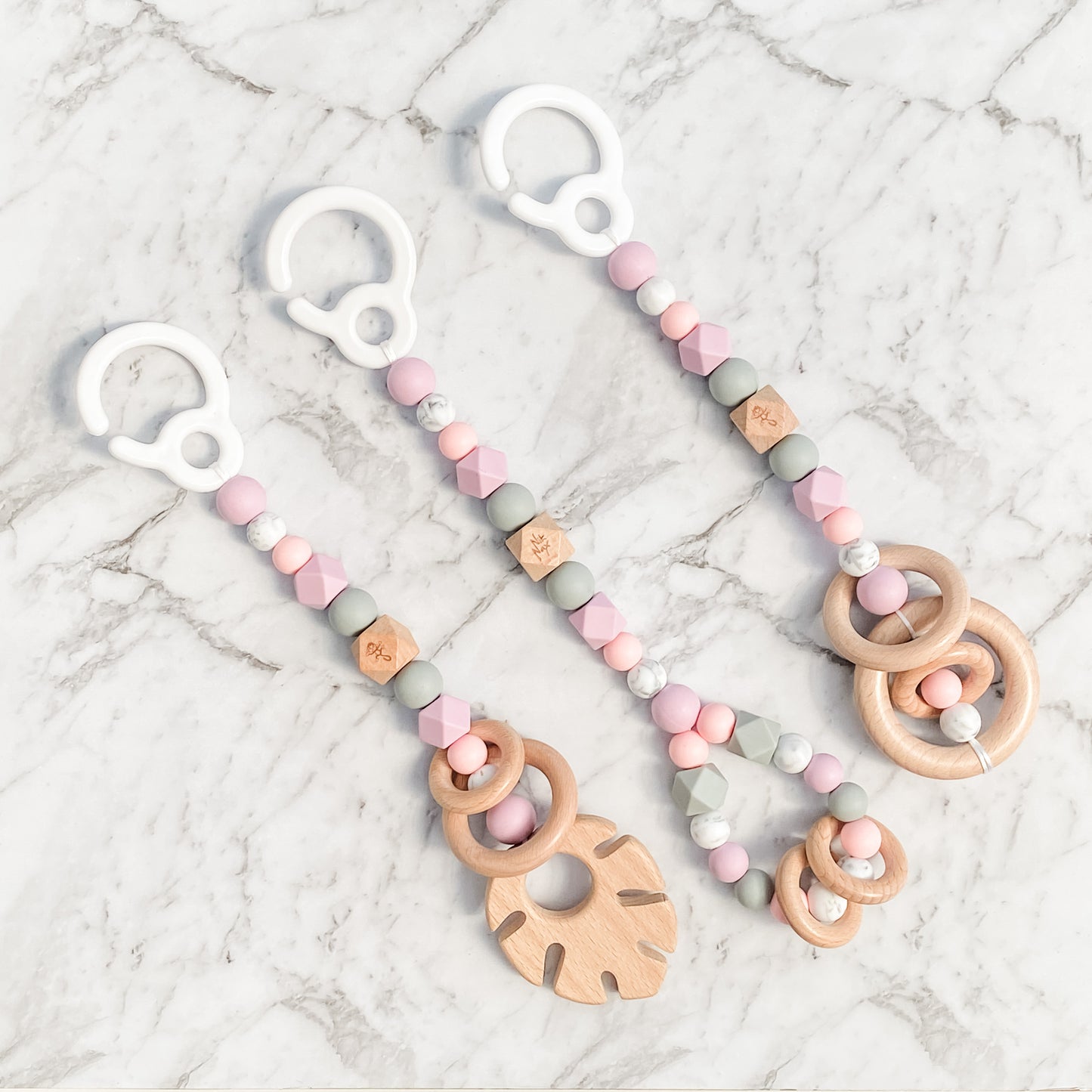 Wooden Play Gym Set | Lilac Rose | NZ Made