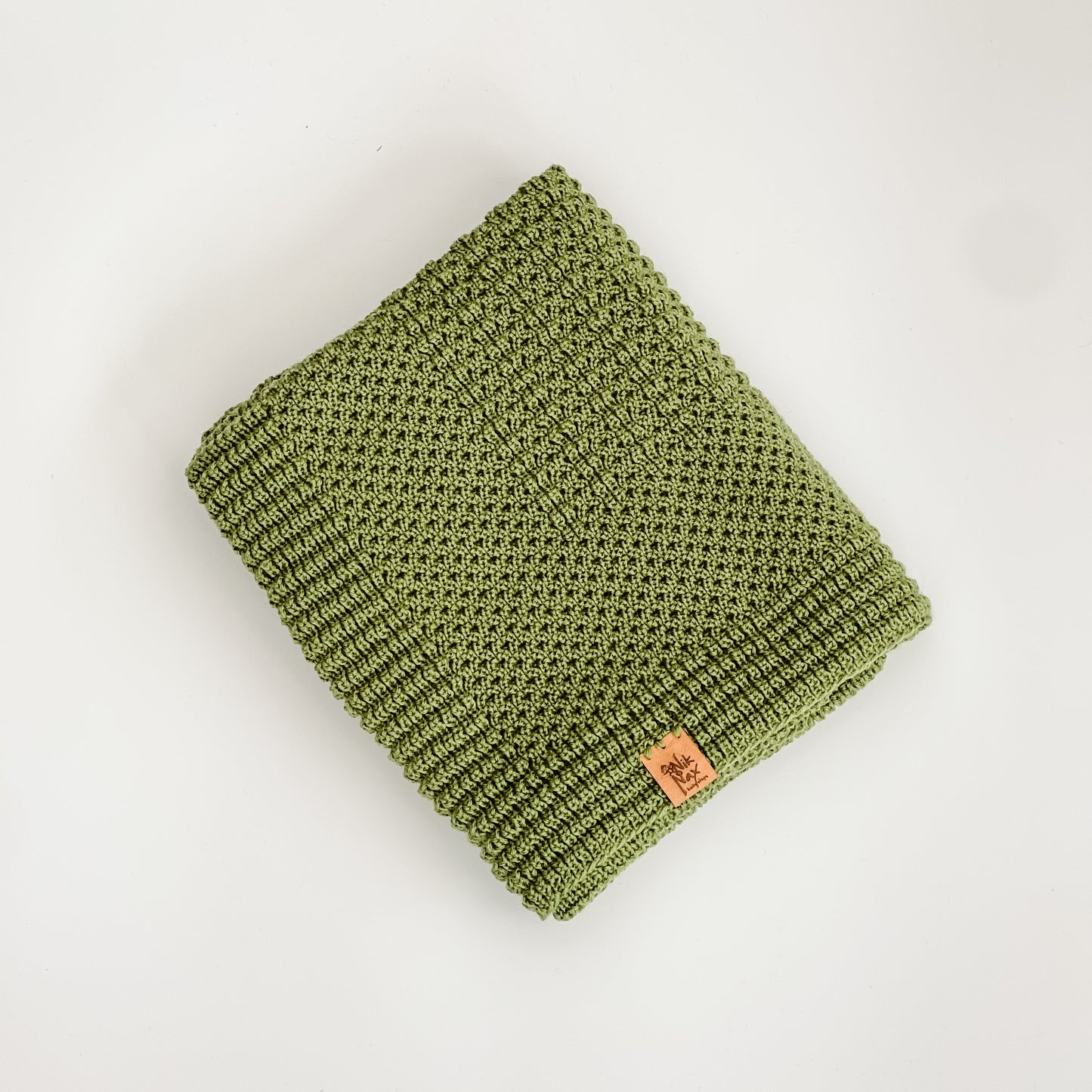 Baby Merino Blanket | Moss Green