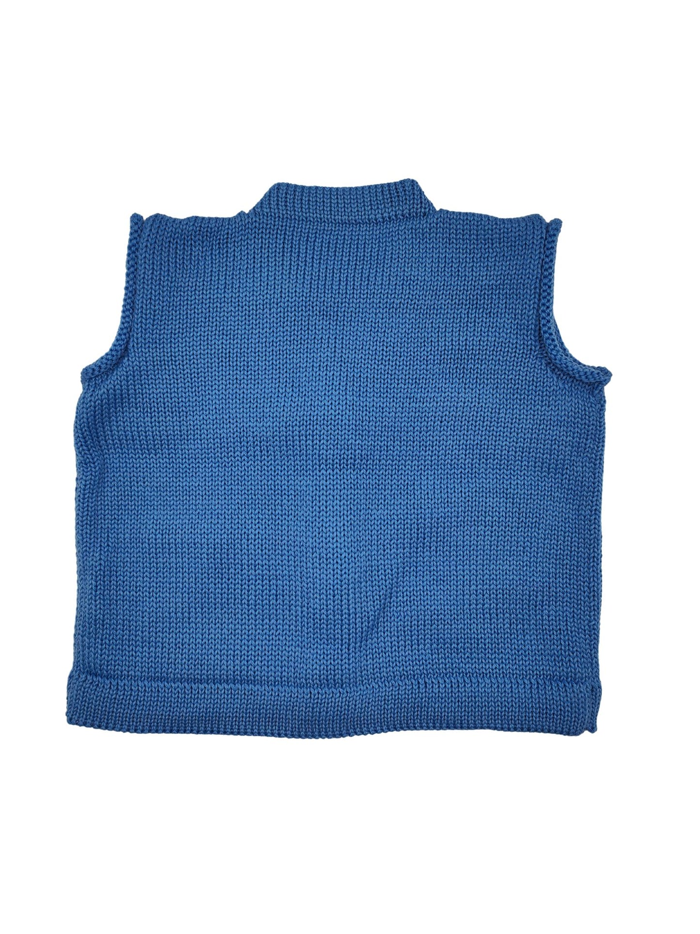 Baby Merino Vest | Cornflower