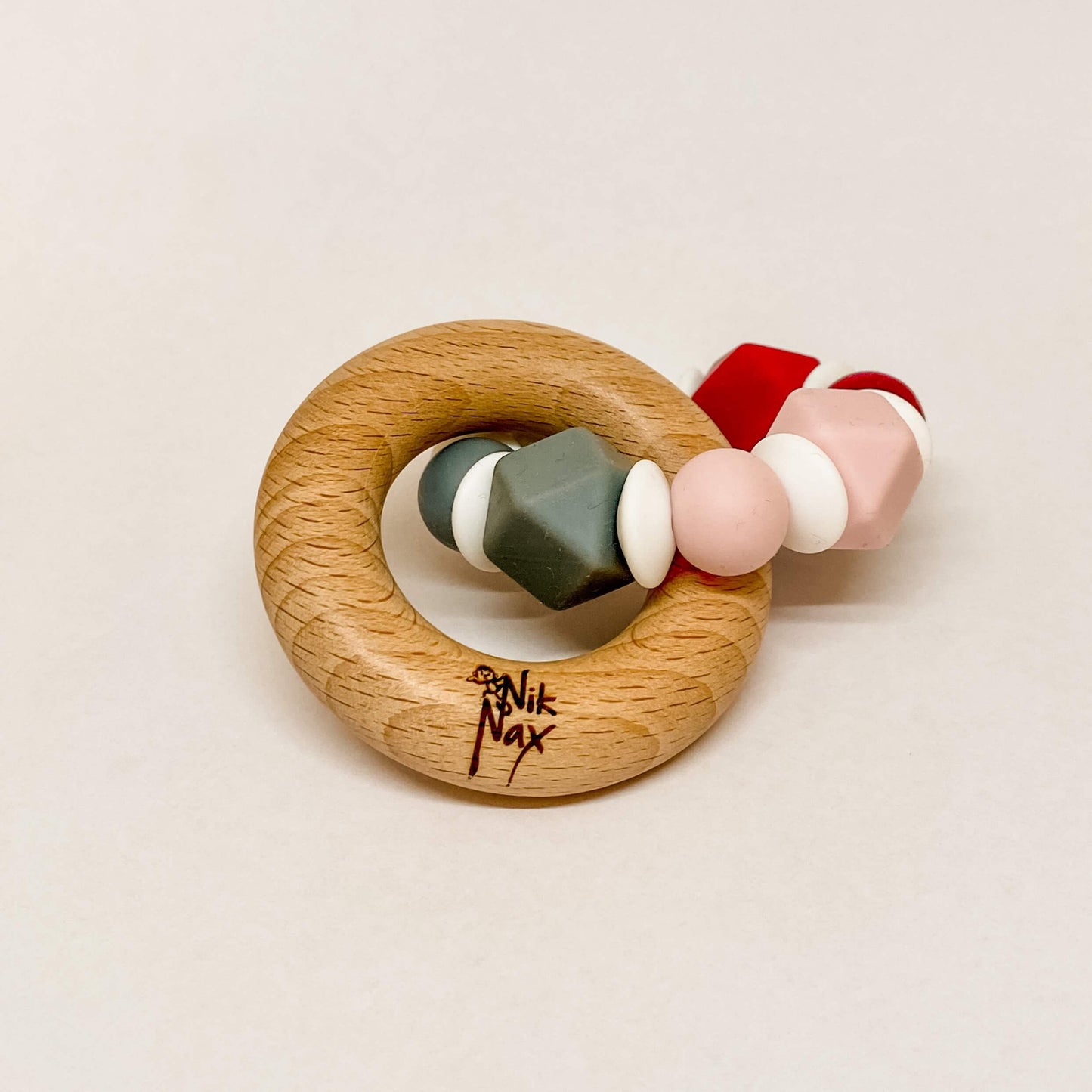 Baby Teether - Chunky | Merlot Pink