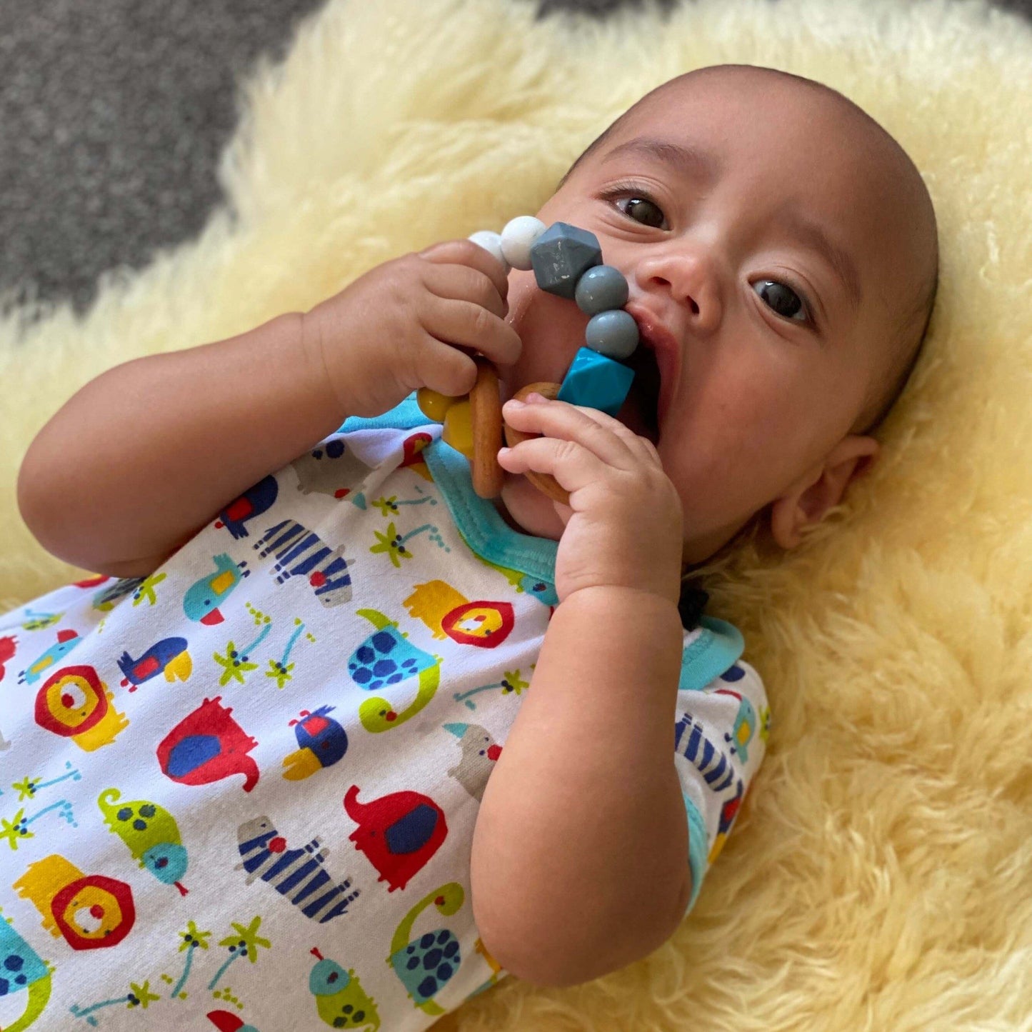 Baby Teether - Harper | Mustard Tui