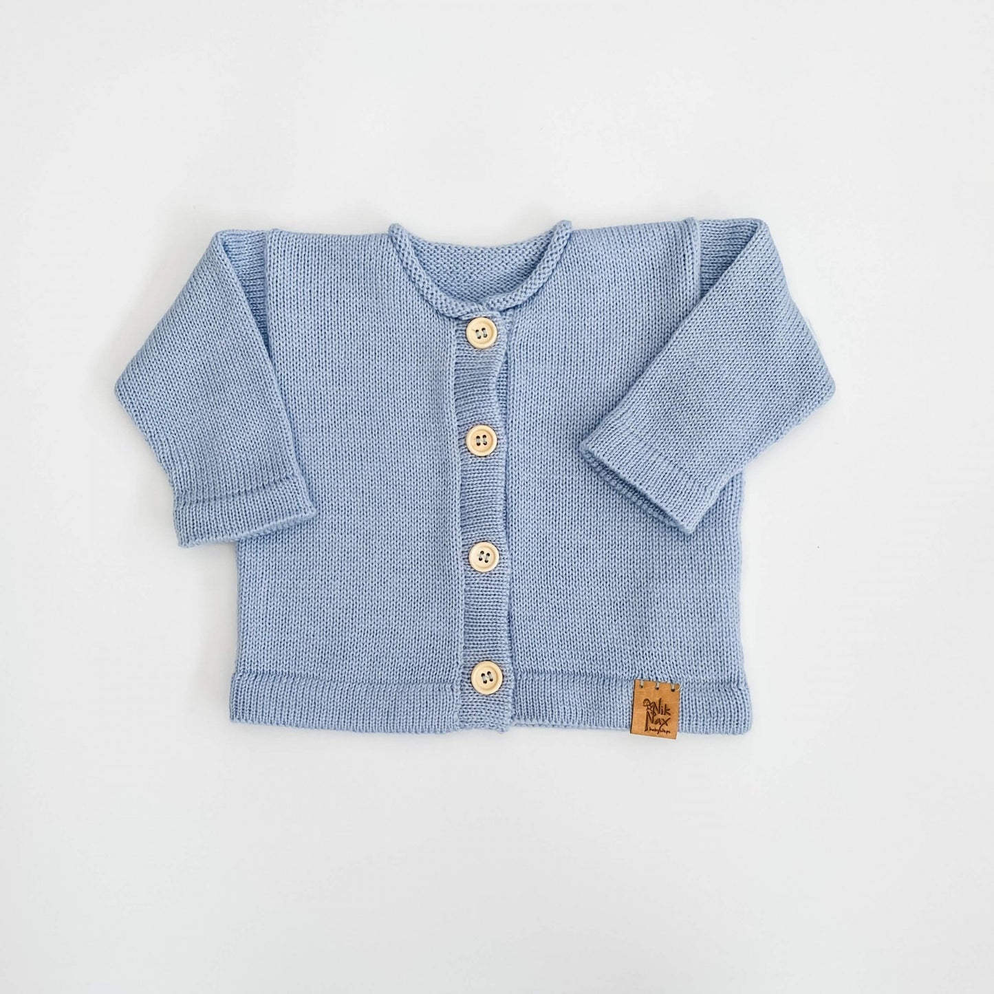 Baby Merino Cardigans | Blue | Multi-size