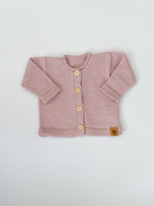 Baby Merino Cardigans | Pink | Multi Size