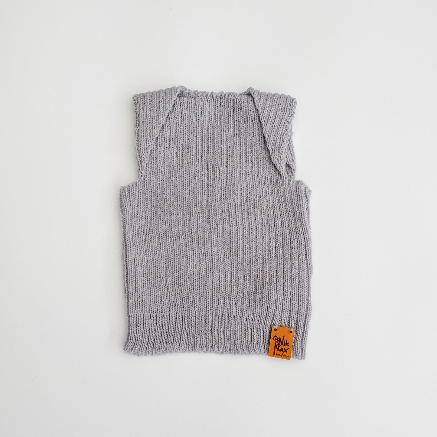 Baby Merino Vest | Silver | Multi-size