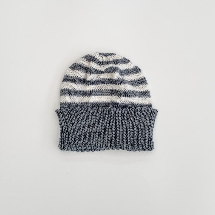 Baby Merino Striped Beanie & Socks | NZ Made