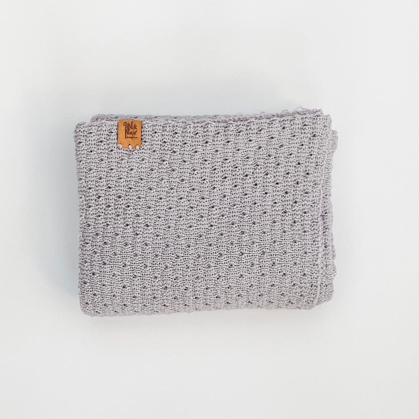 Baby Merino Blanket Wrap | Silver
