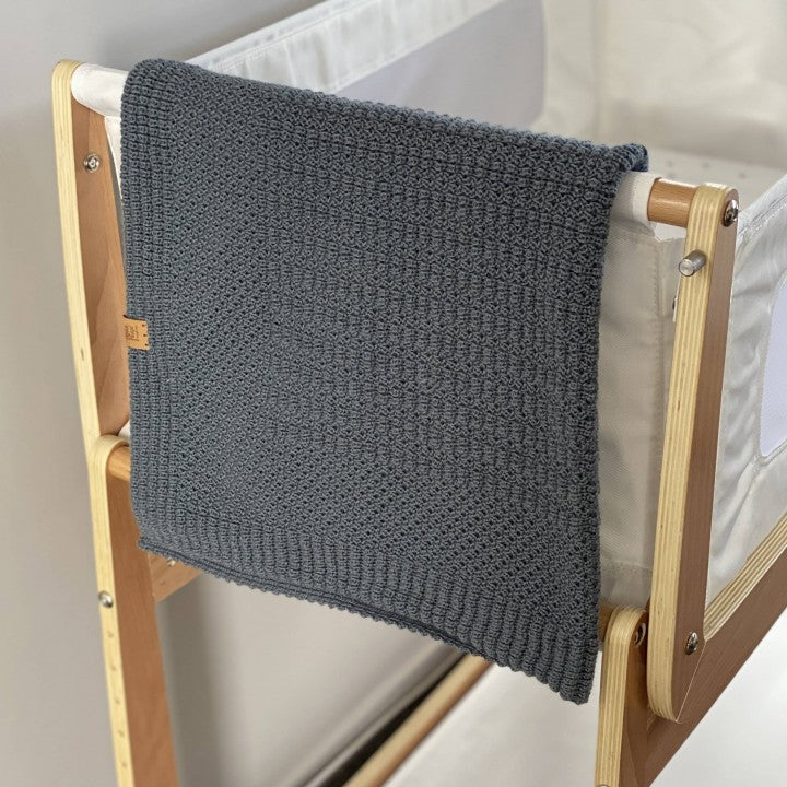 Stroller Merino Blanket | Grey