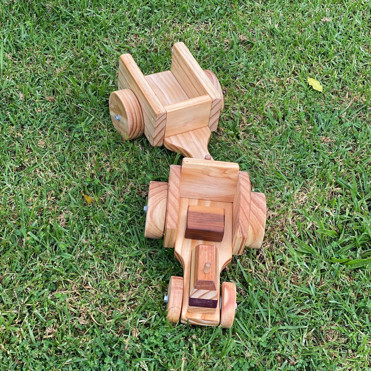 Wooden Farm Tractor & Trailer | NZ Made