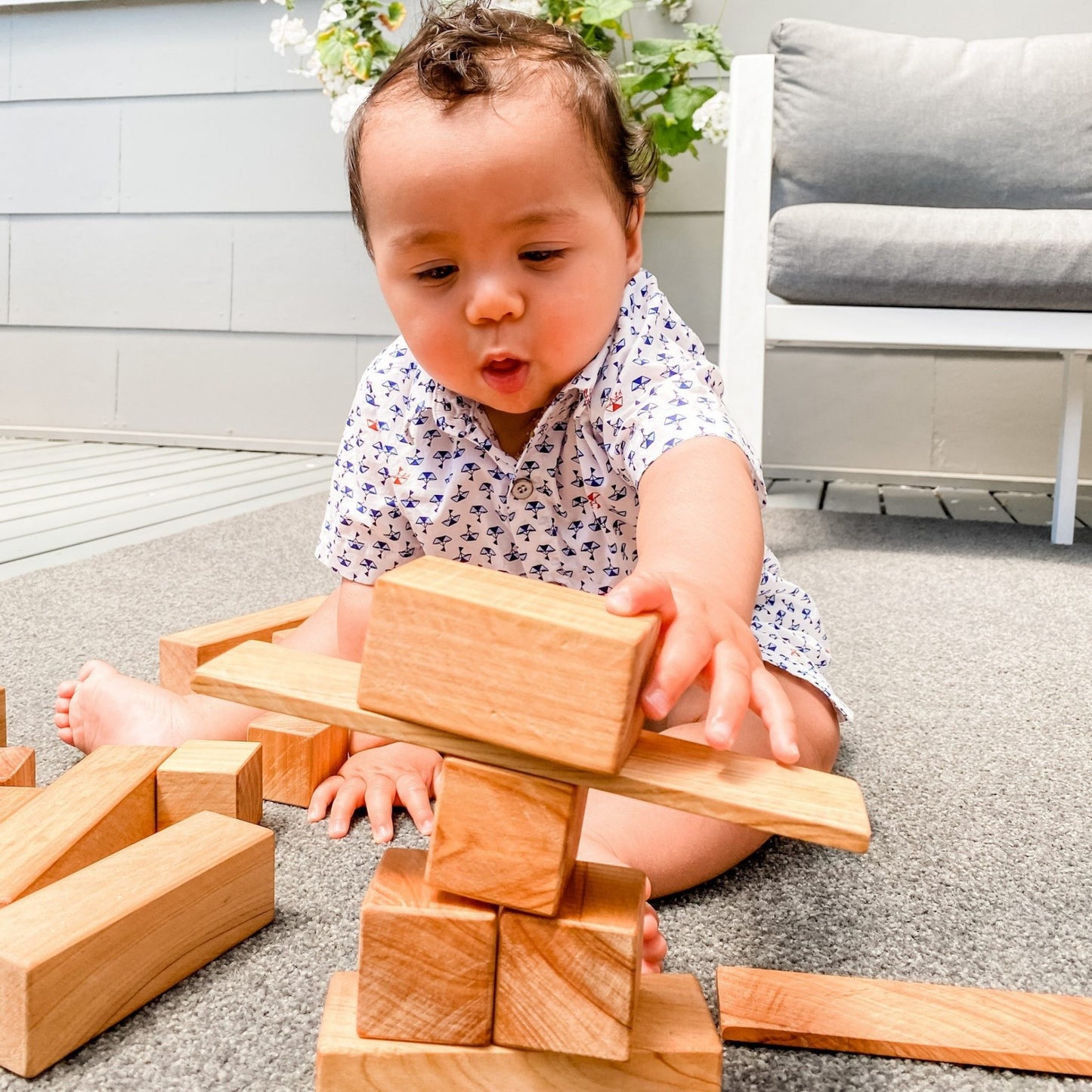 Wooden Block Set | 32 Piece | NZ Made