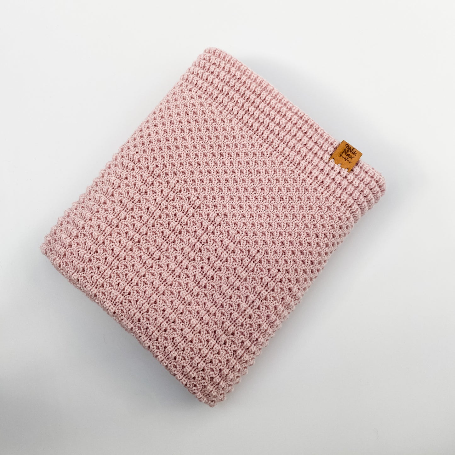 Personalised Baby Merino Blanket | Pink