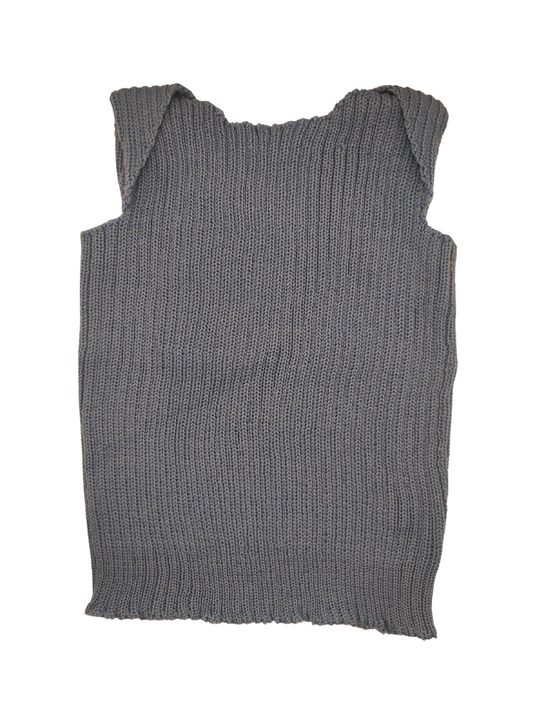 Baby Merino Vest | Slate