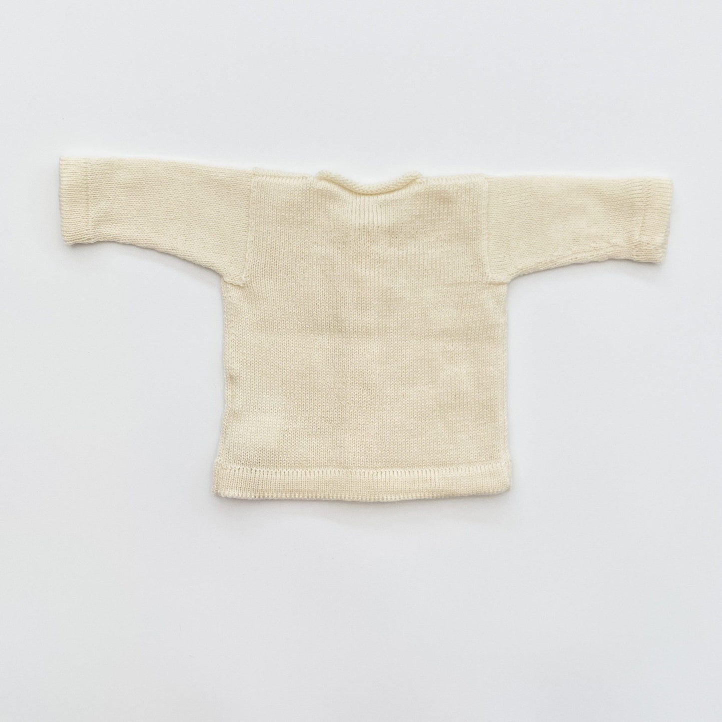 Baby Merino Cardigan | Cream | Multi Size
