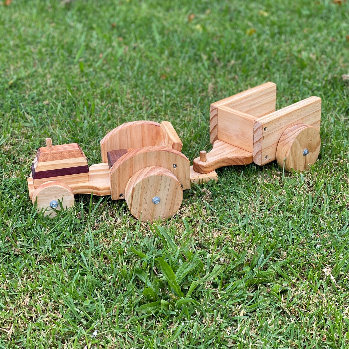 Wooden Farm Tractor & Trailer | NZ Made